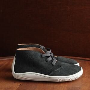 Vivobarefoot Boots TD SZ EU 29K US 11.5 Gray Gobi Addis Leather Barefoot Shoes